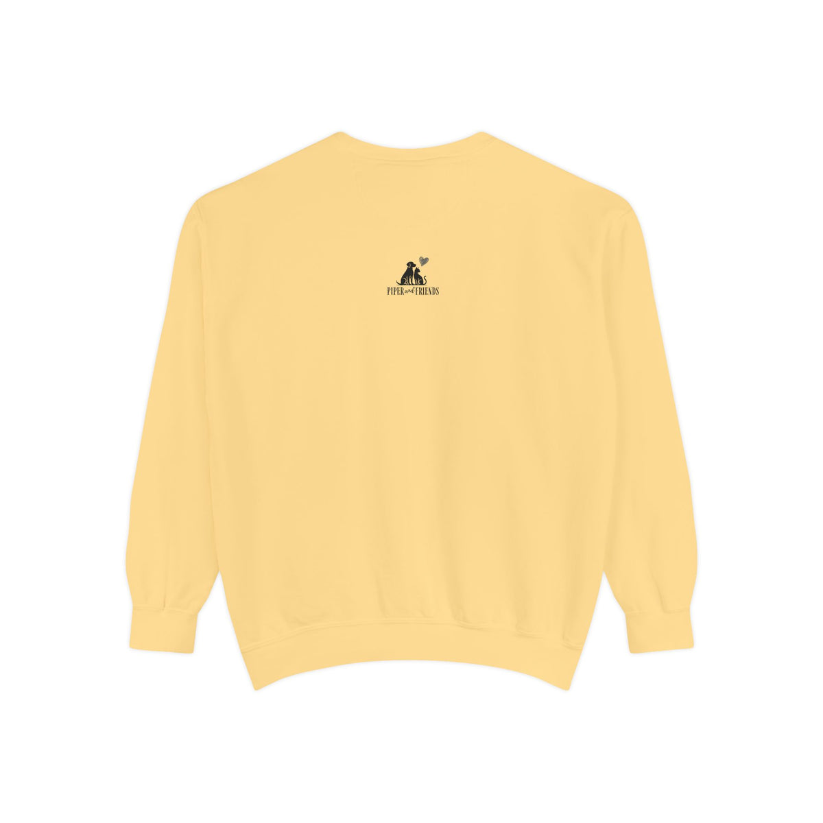 Dogs Are My Love Language Comfort Colors Crewneck Sweatshirt