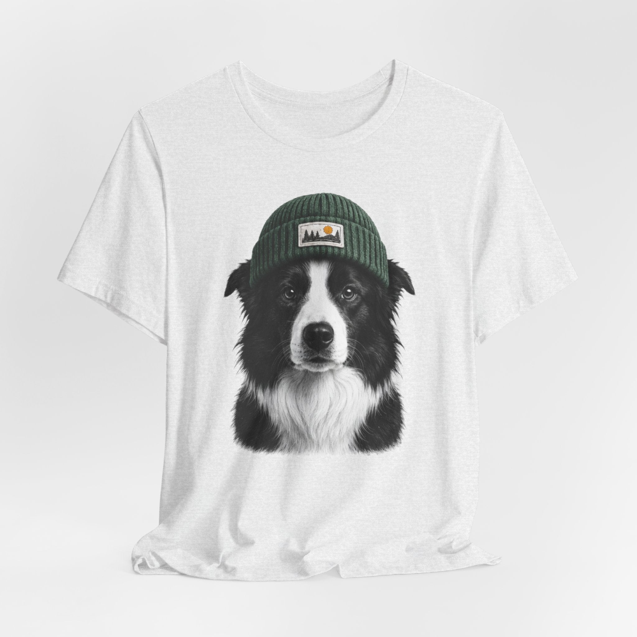 Border Collie in a Beanie