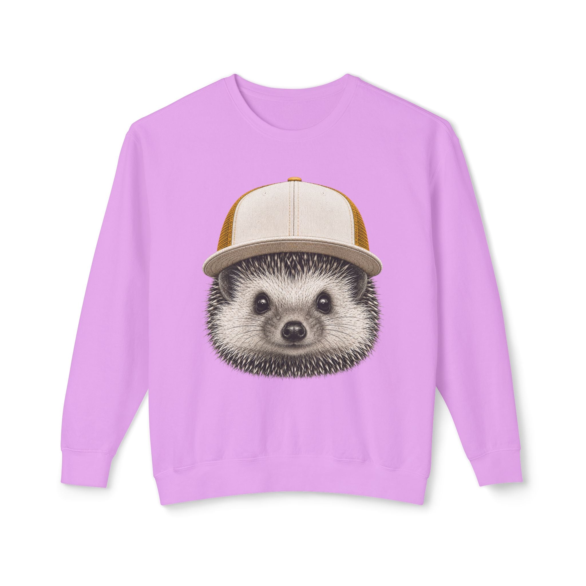 Trucker Hat Hedgehog Sweatshirt