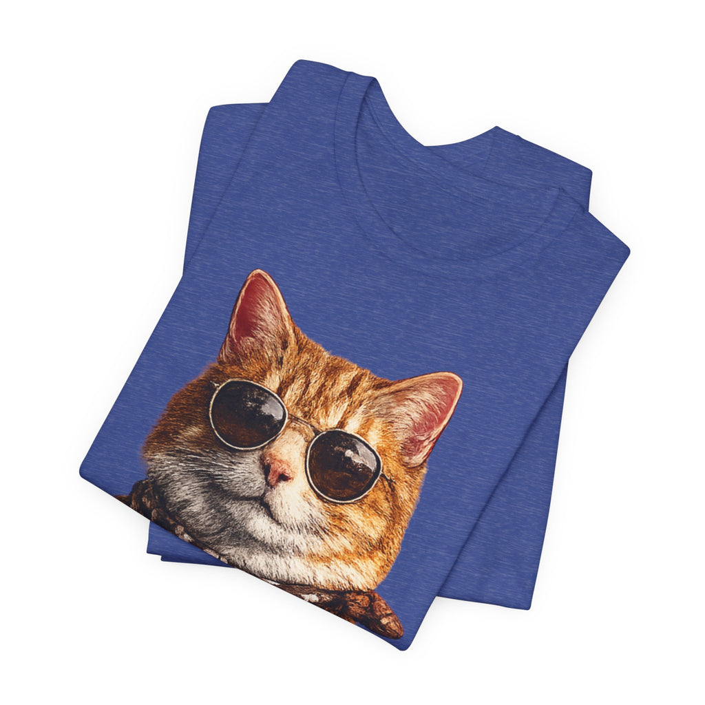 Cool Cat with Coffee
