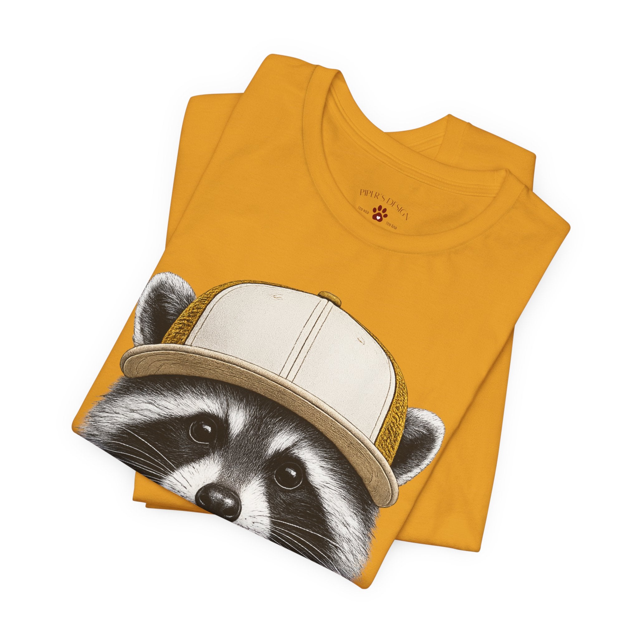 Raccoon in Trucker Hat