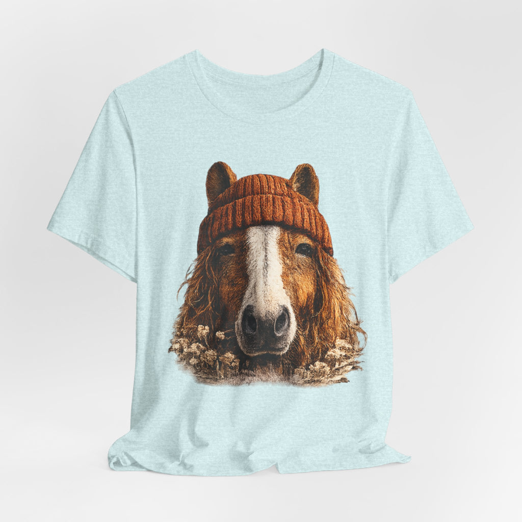Horse in a Beanie