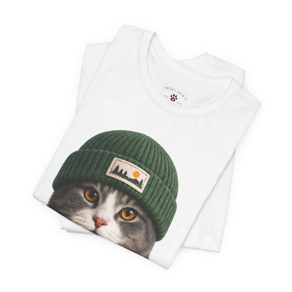 Cat in a Beanie