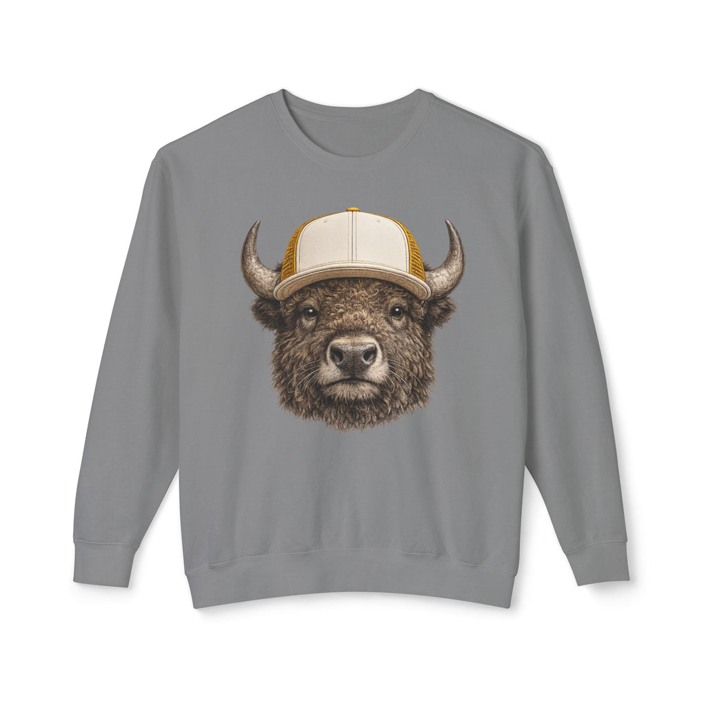 Trucker Hat Bison Sweatshirt