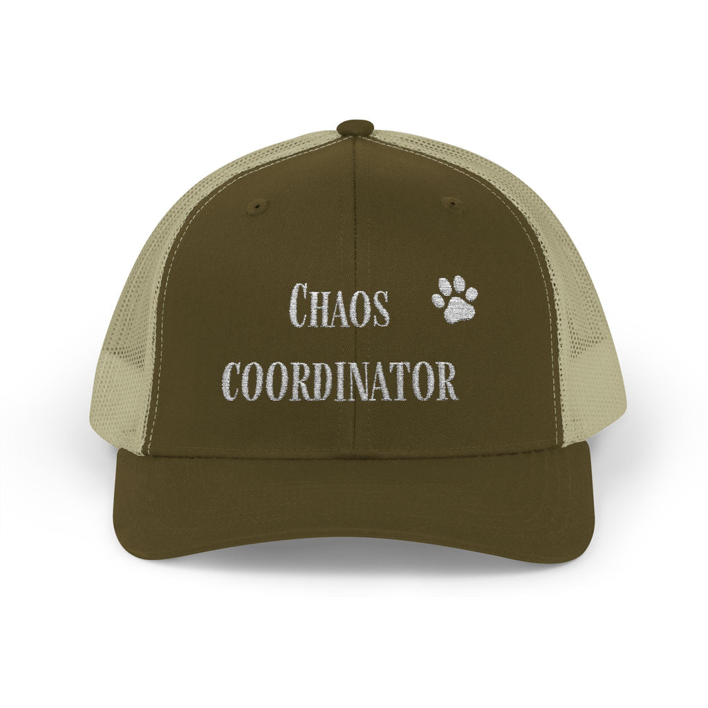 Trucker Cap — "Chaos Coordinator"  Snapback