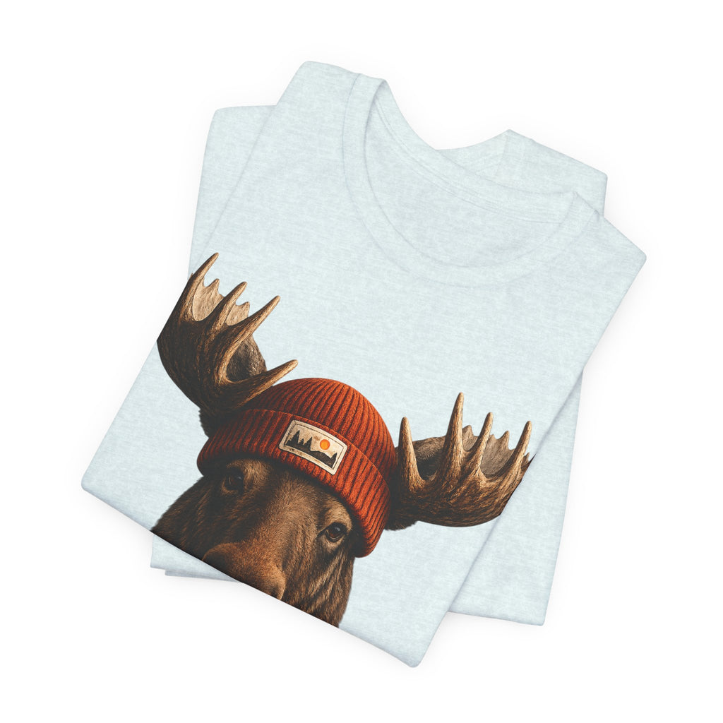Moose in a Beanie