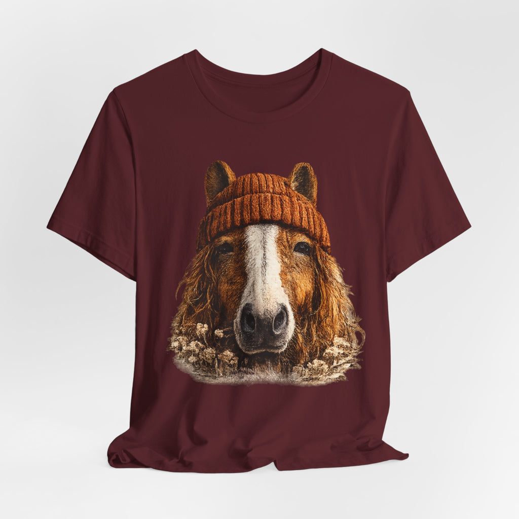 Horse in a Beanie