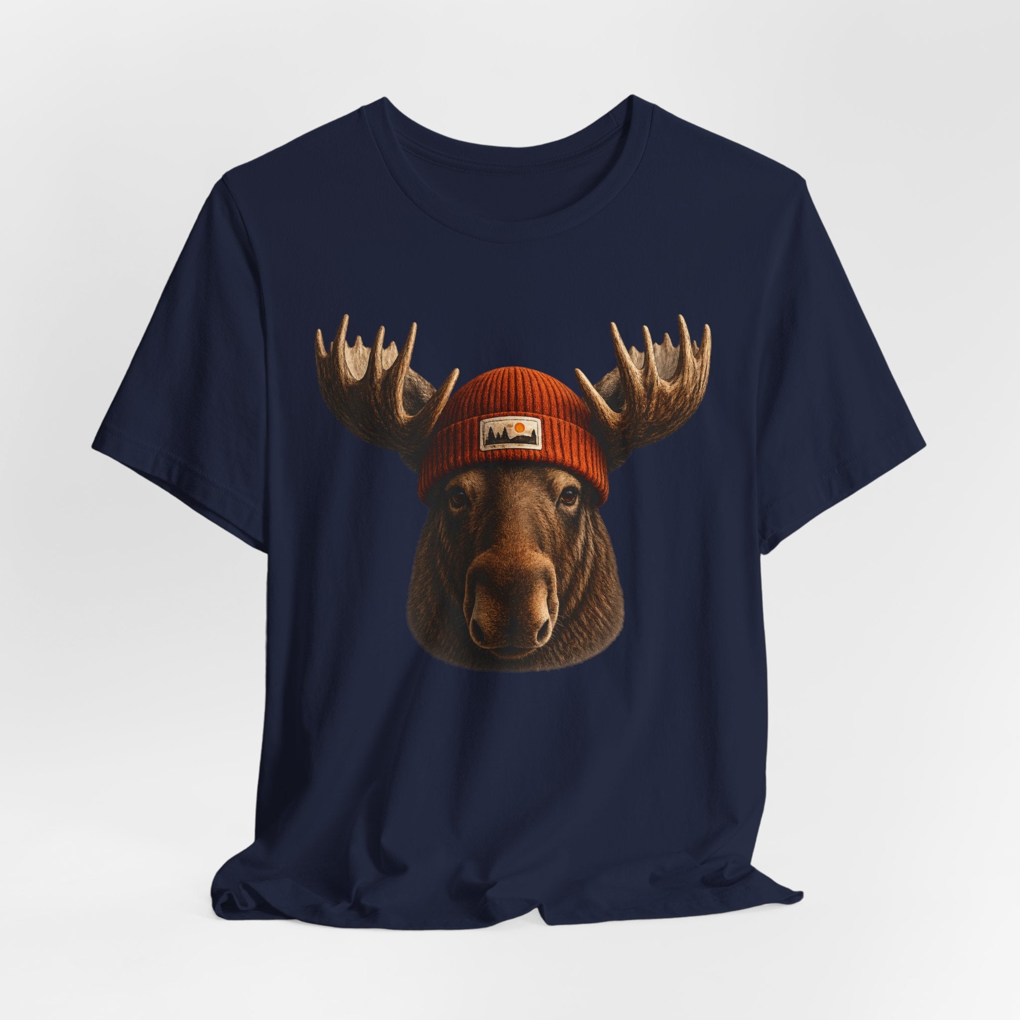 Moose in a Beanie