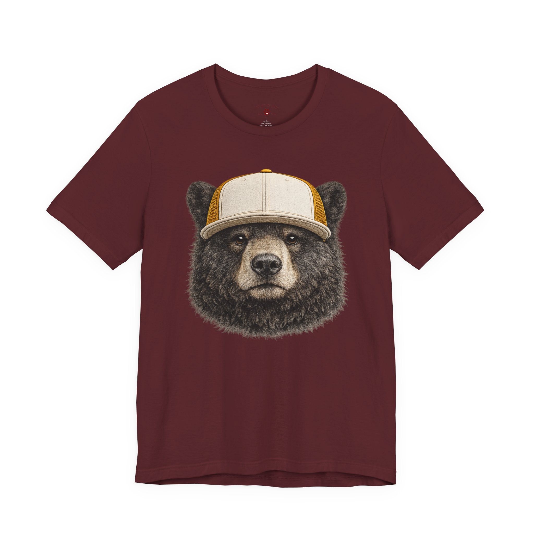 Black Bear in Trucker Hat