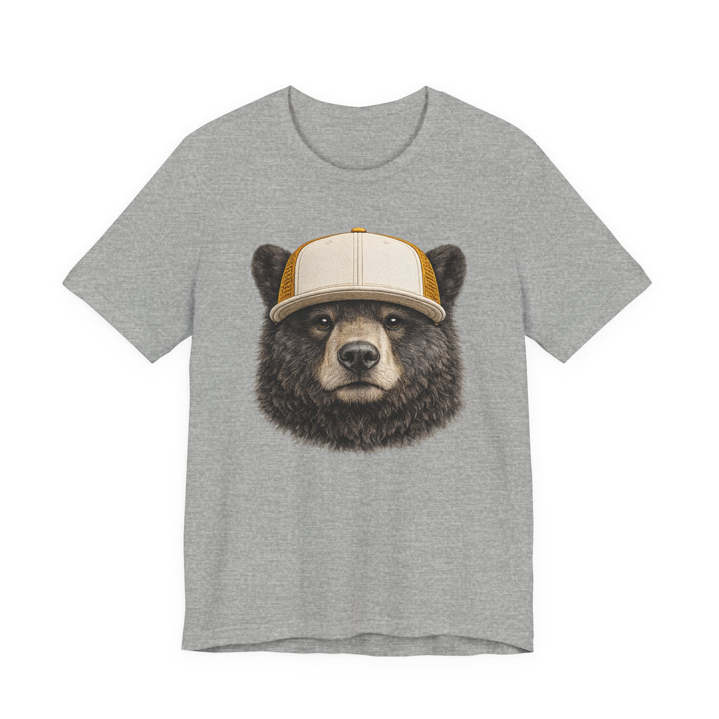 Black Bear in Trucker Hat