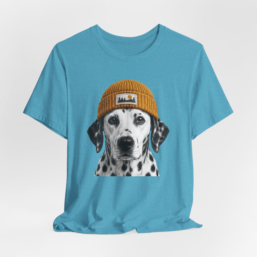 Dalmatian in a Beanie