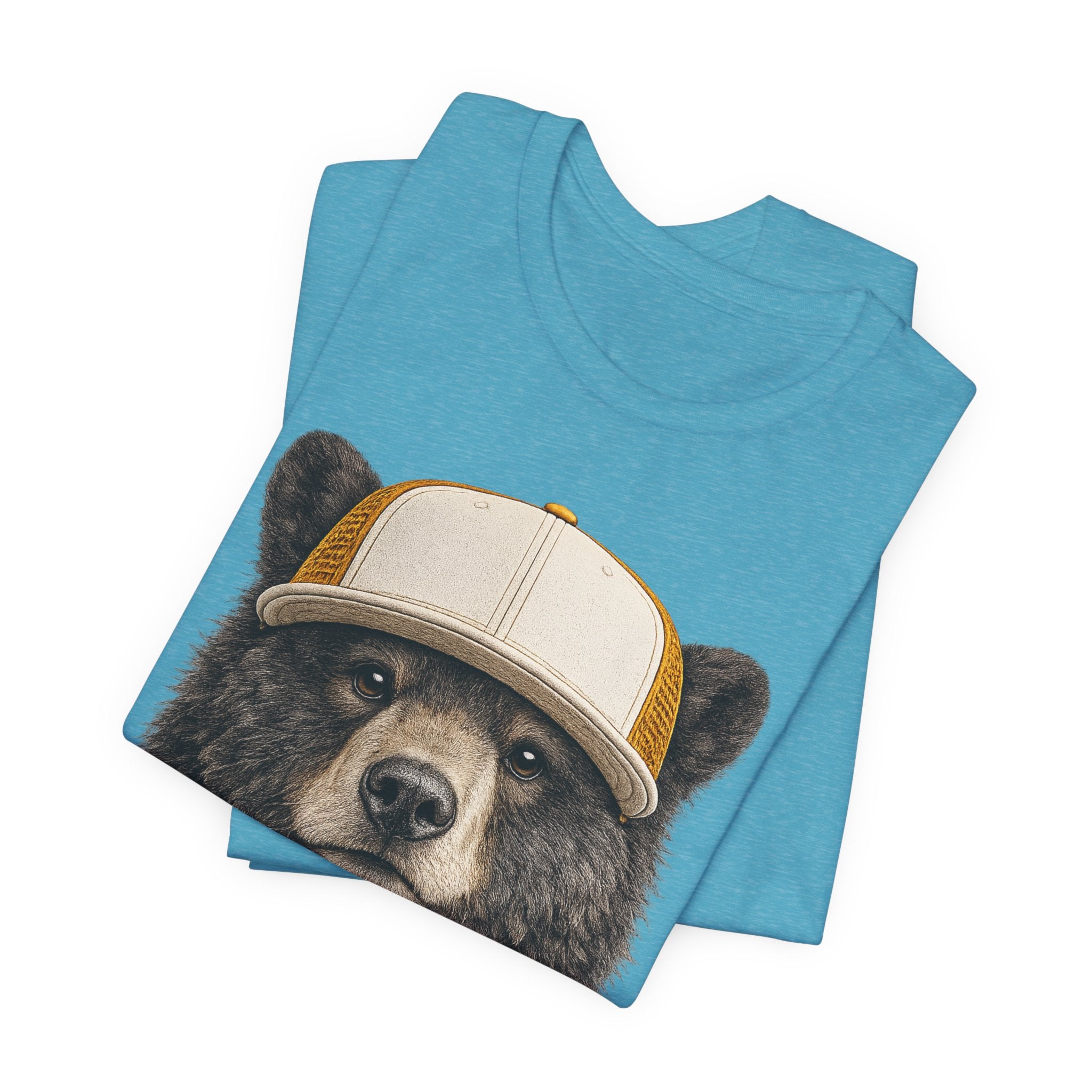 Black Bear in Trucker Hat