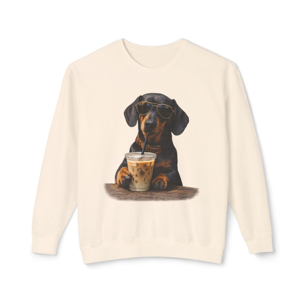 Dachshund with Coffee Sweatshirt