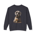 Weimaraner with Coffee Sweatshirt