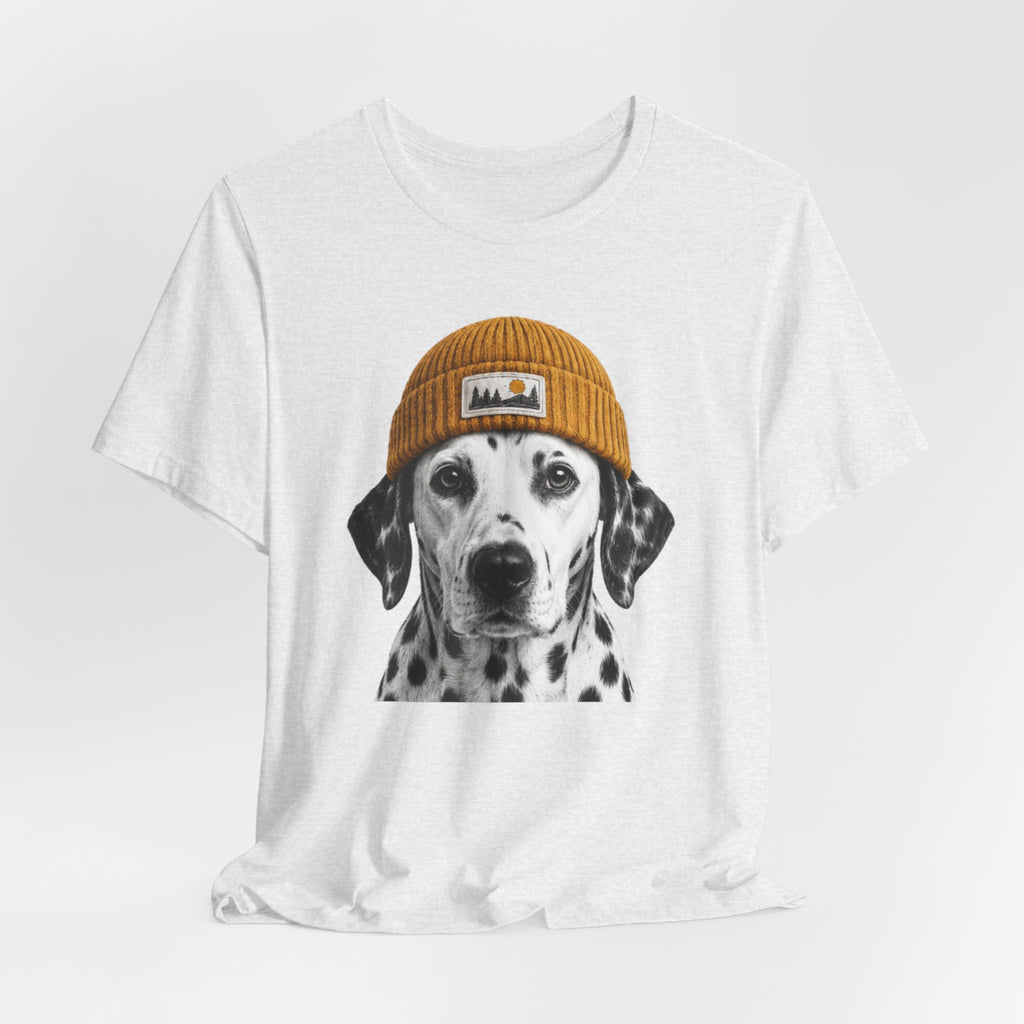 Dalmatian in a Beanie