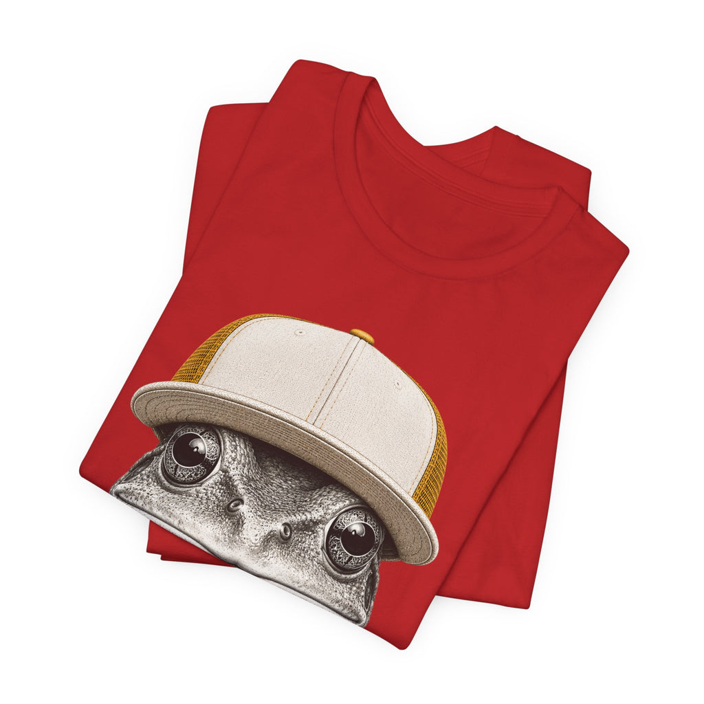Frog in Trucker Hat