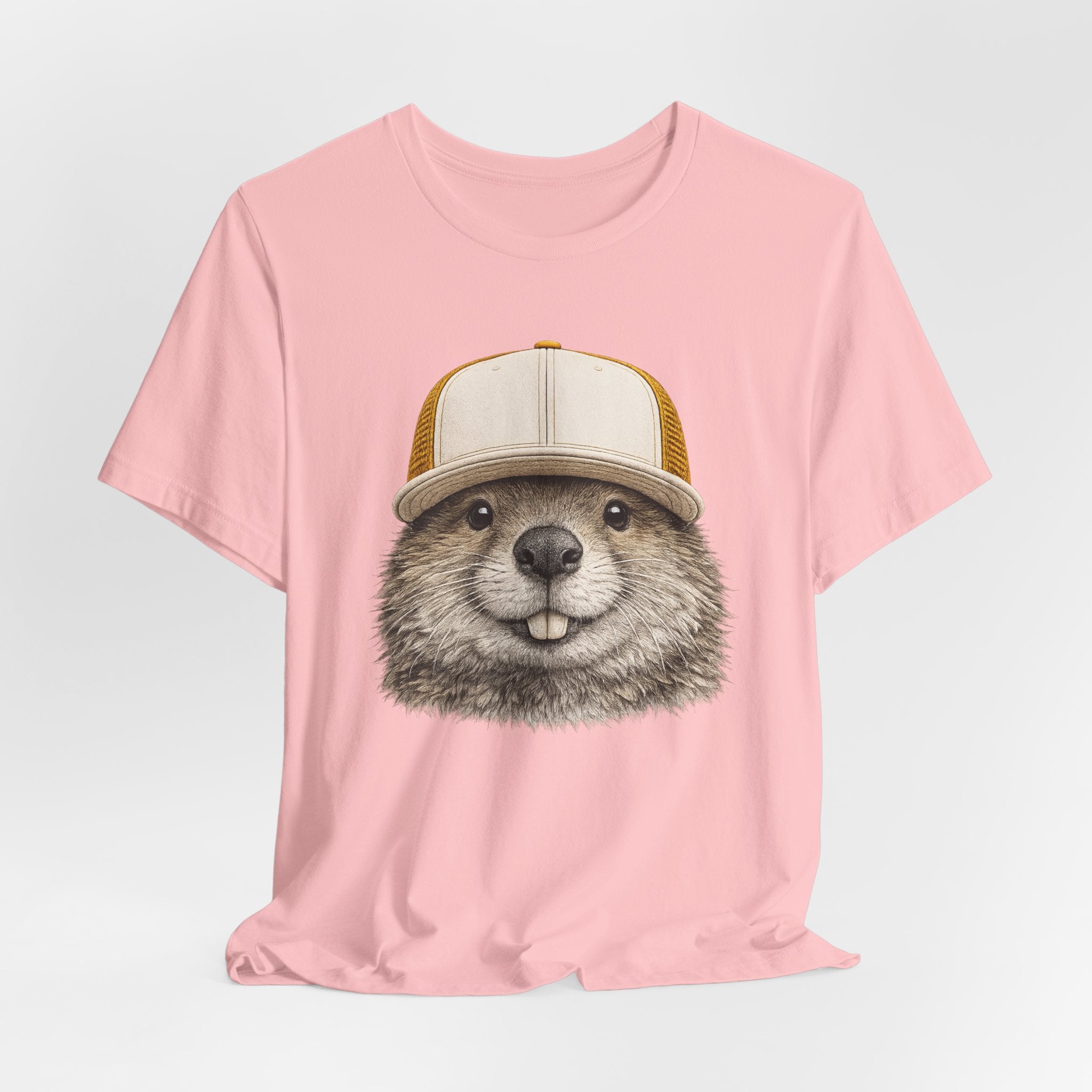 Beaver in Trucker Hat