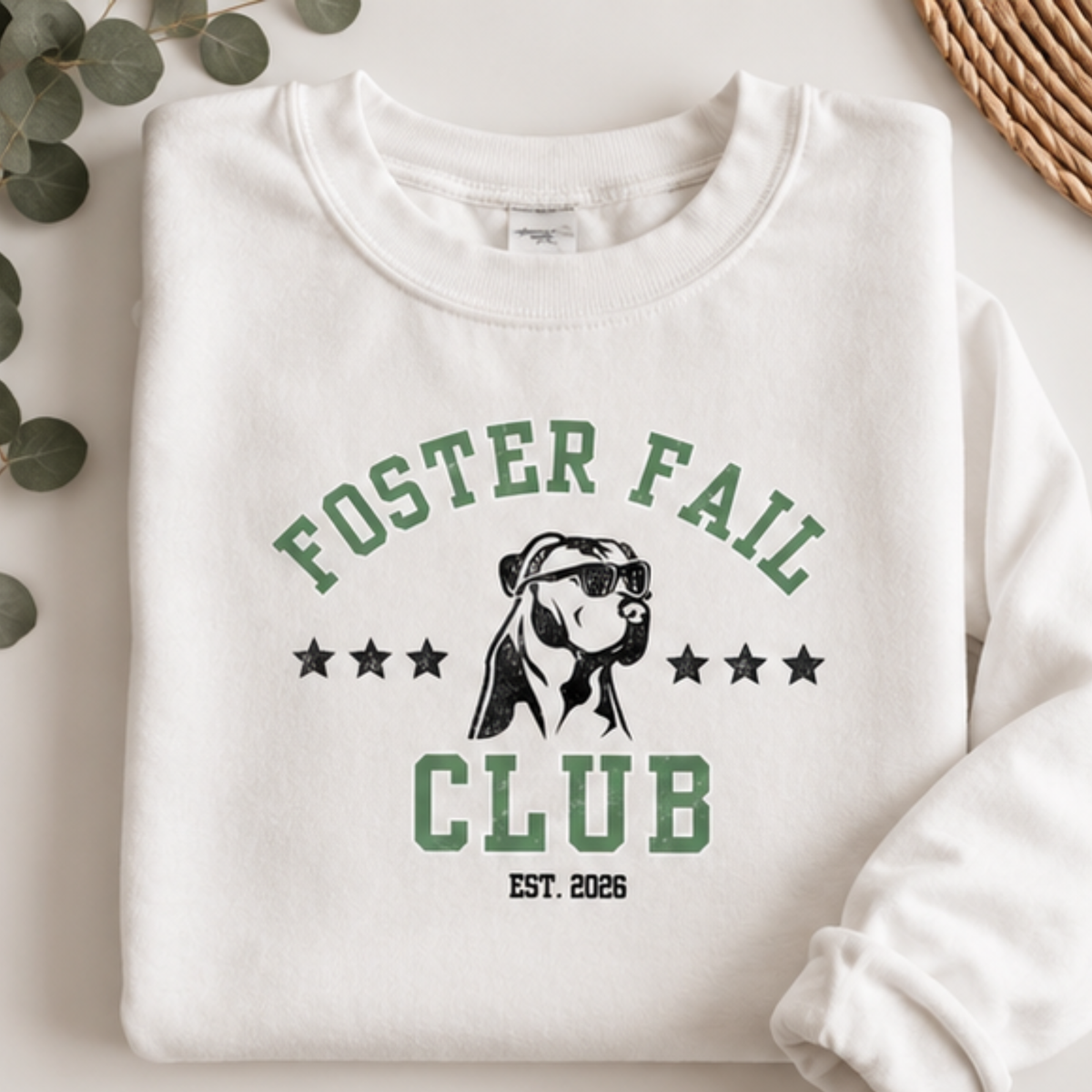 Foster Fail Club Comfort Colors® Crewneck