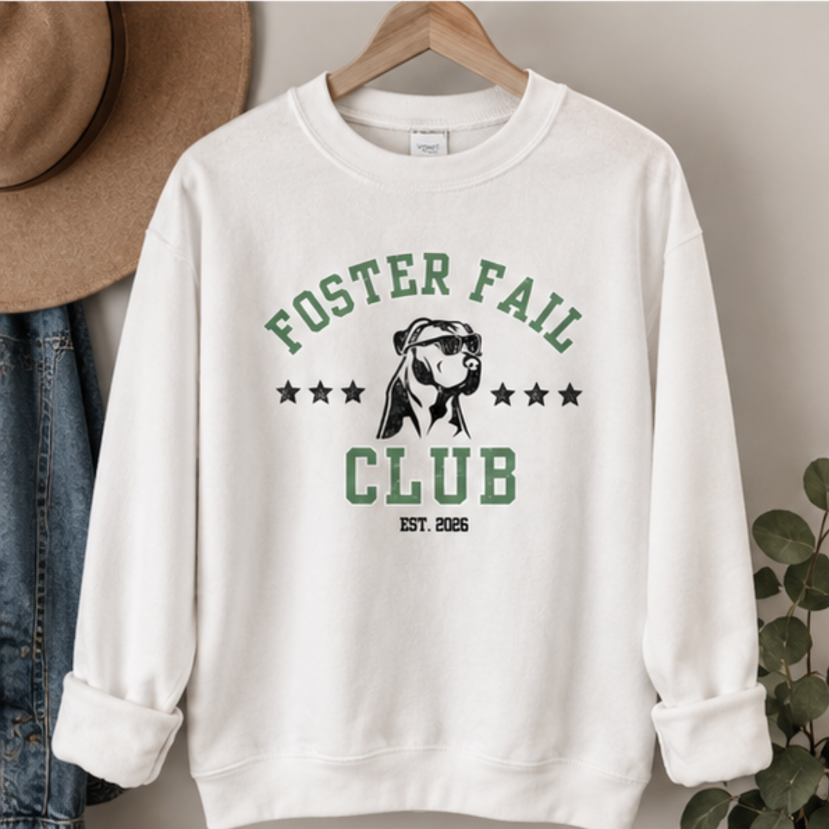 Foster Fail Club Comfort Colors® Crewneck
