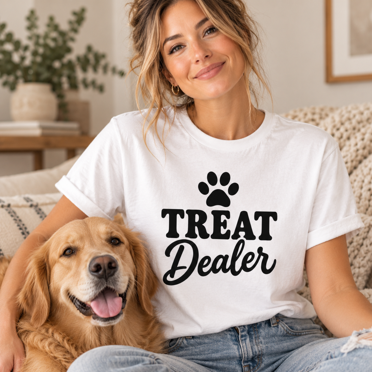 Treat Dealer Tee | Comfort Colors® Dog Lover Shirt