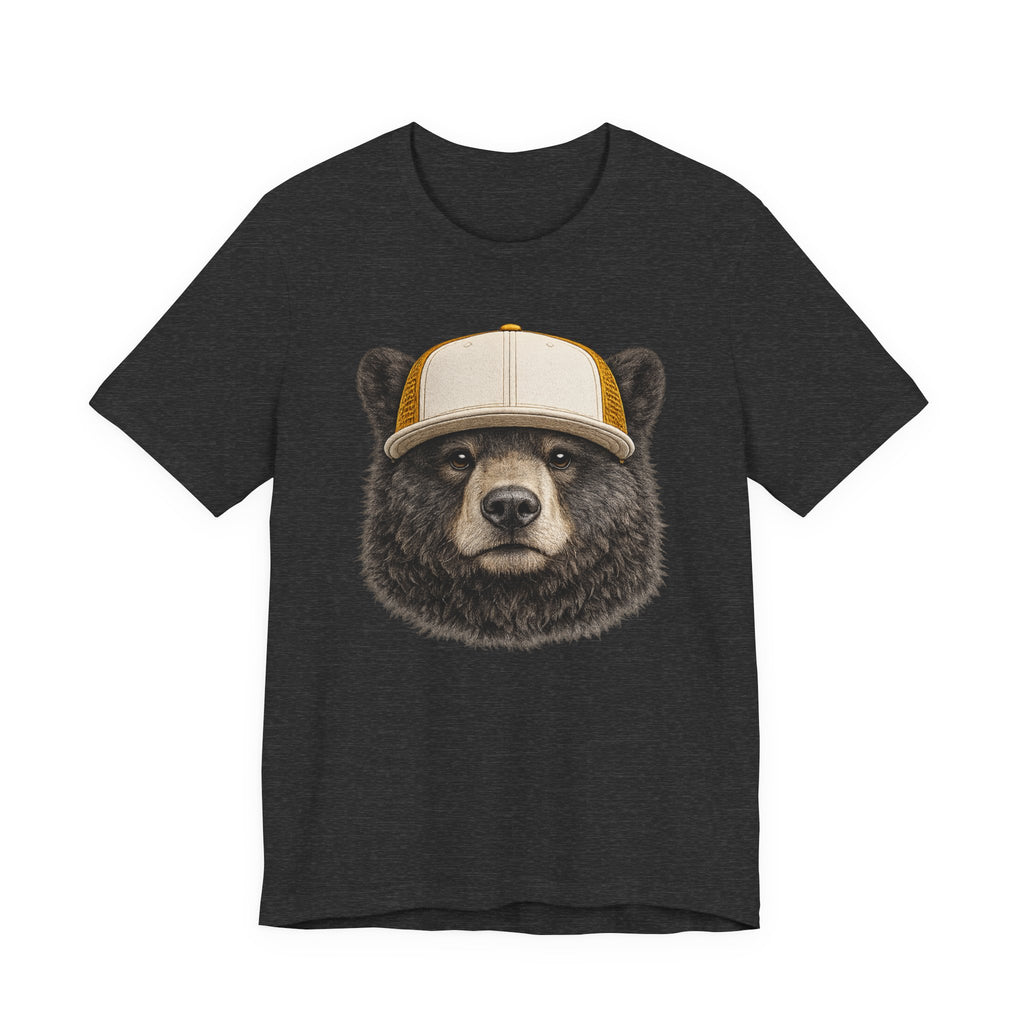 Black Bear in Trucker Hat
