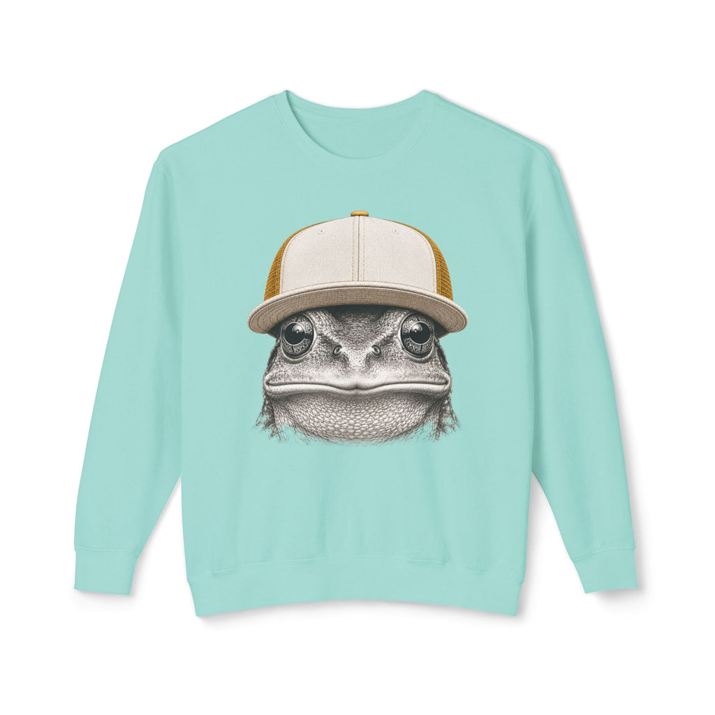 Trucker Hat Frog Sweatshirt
