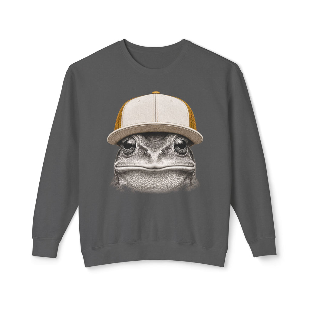 Trucker Hat Frog Sweatshirt