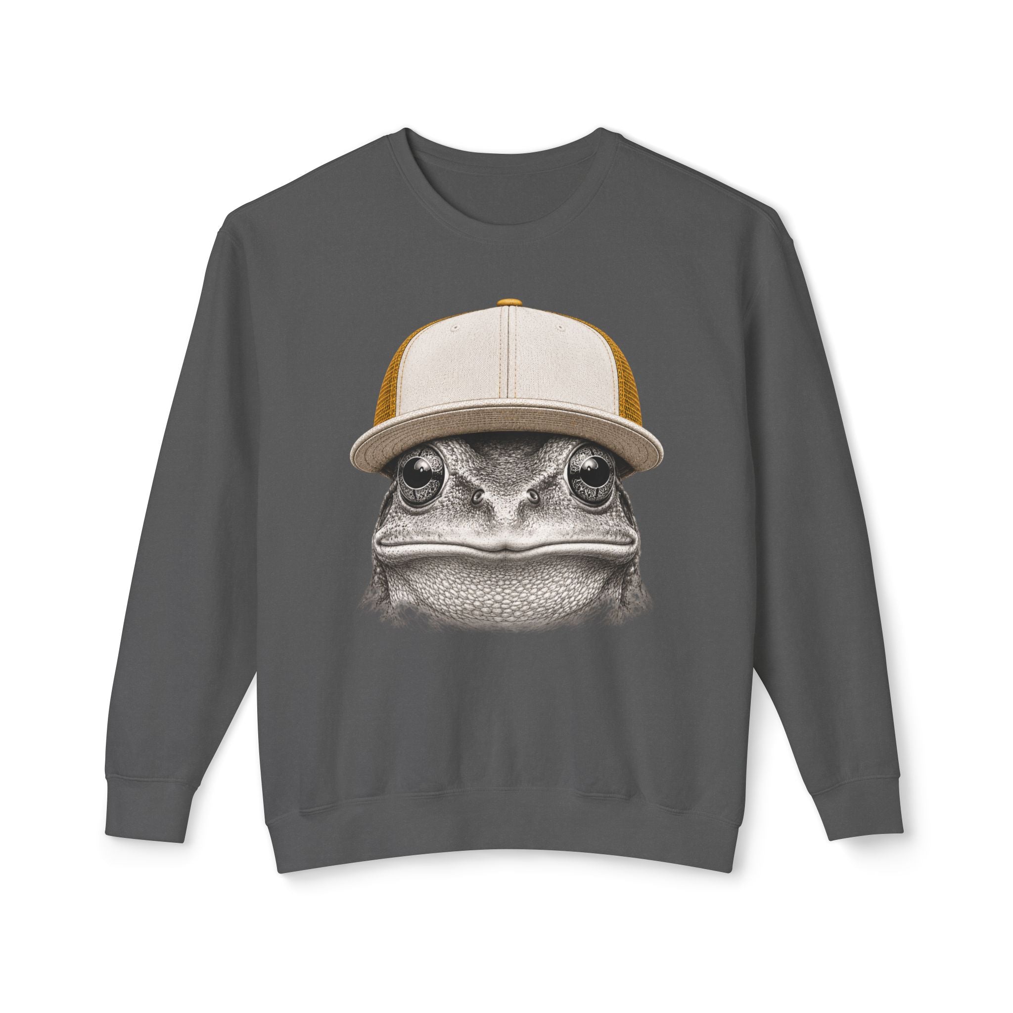 Trucker Hat Frog Sweatshirt
