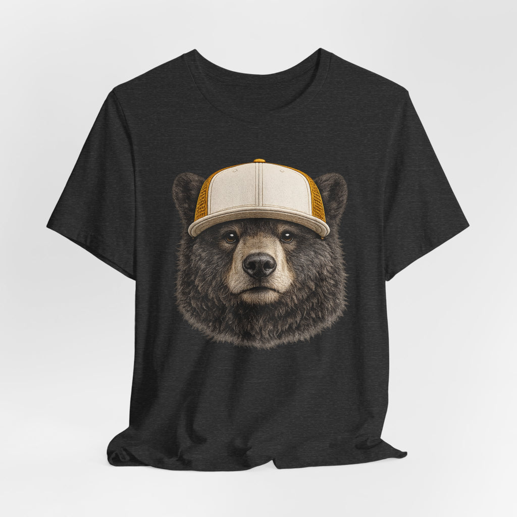 Black Bear in Trucker Hat