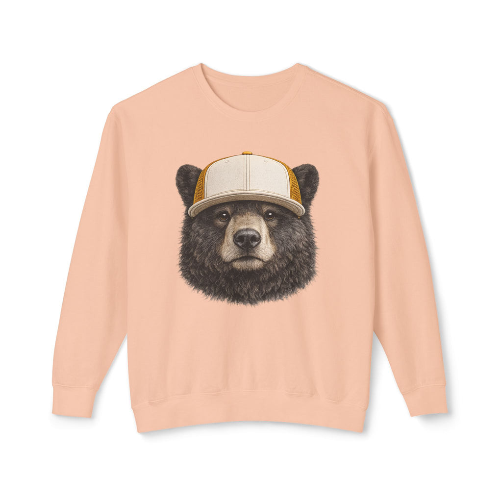 Trucker Hat Black Bear Sweatshirt