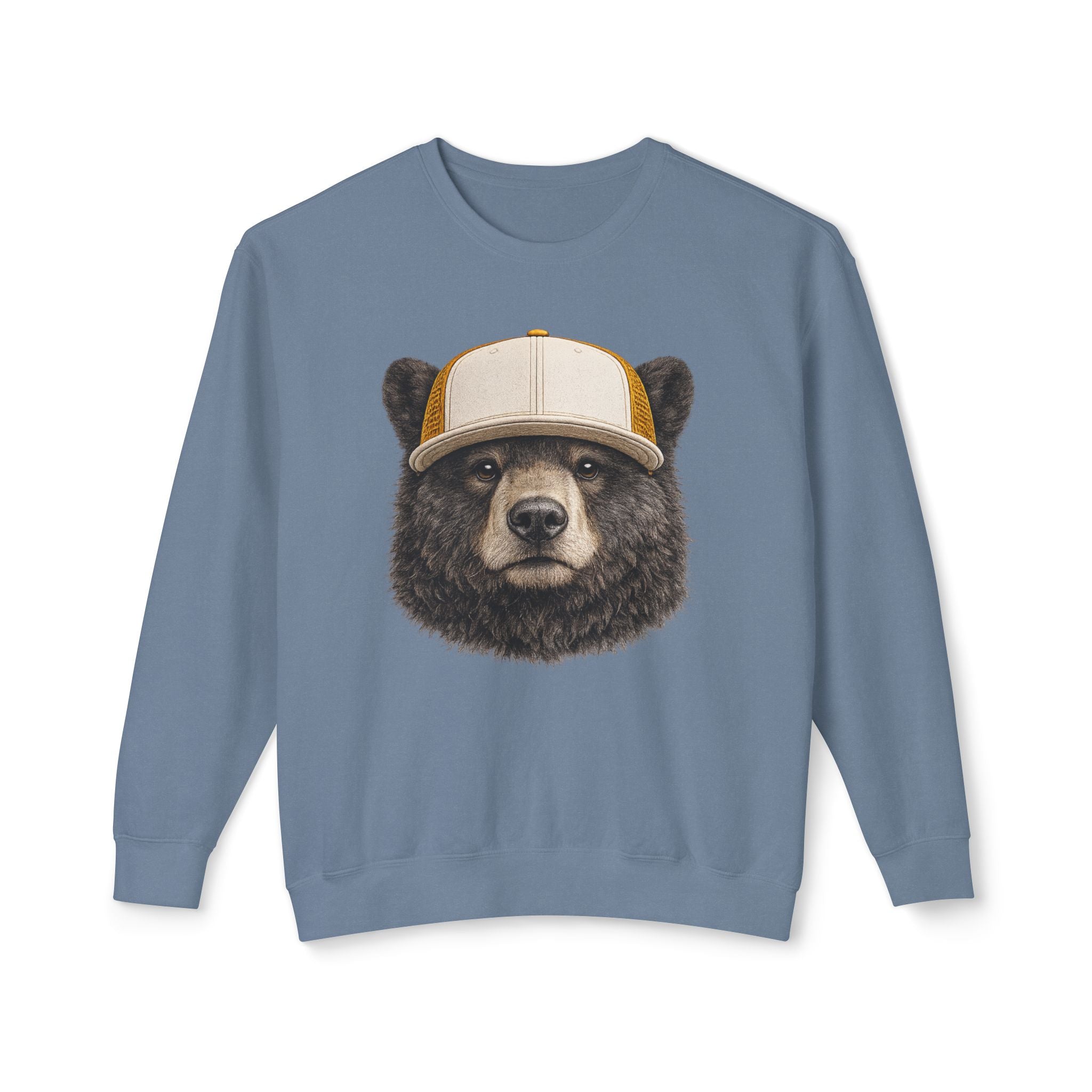 Trucker Hat Black Bear Sweatshirt