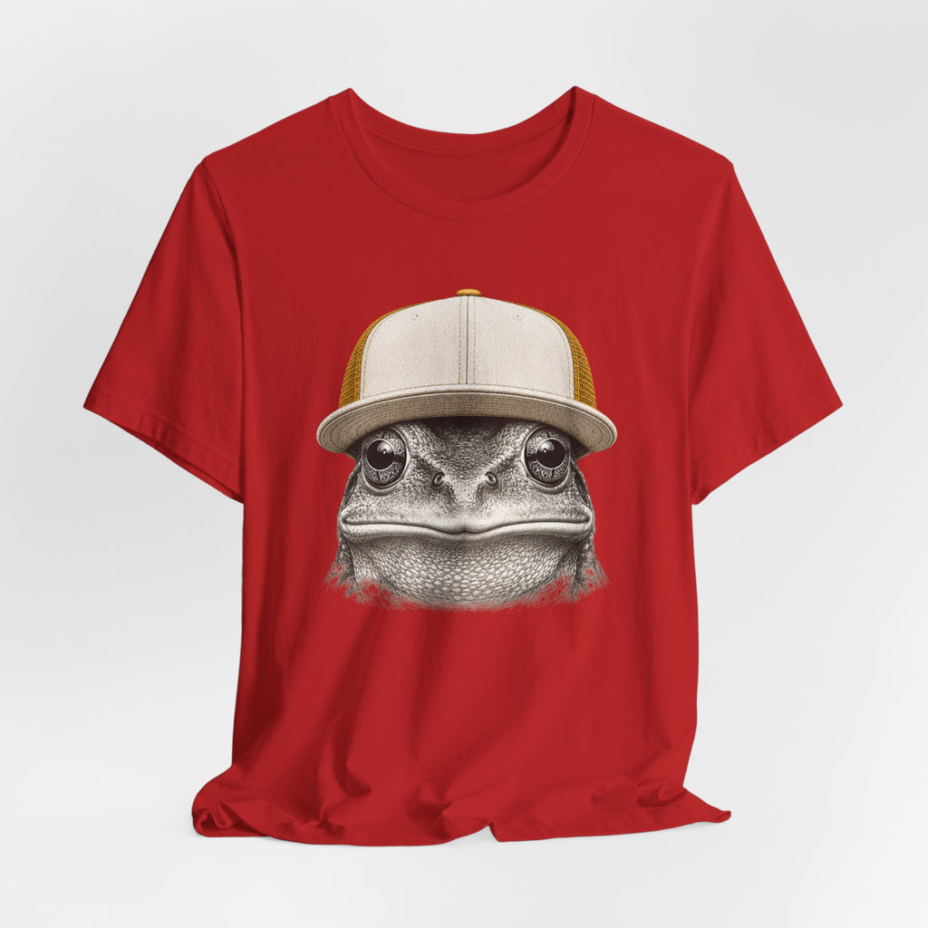 Frog in Trucker Hat