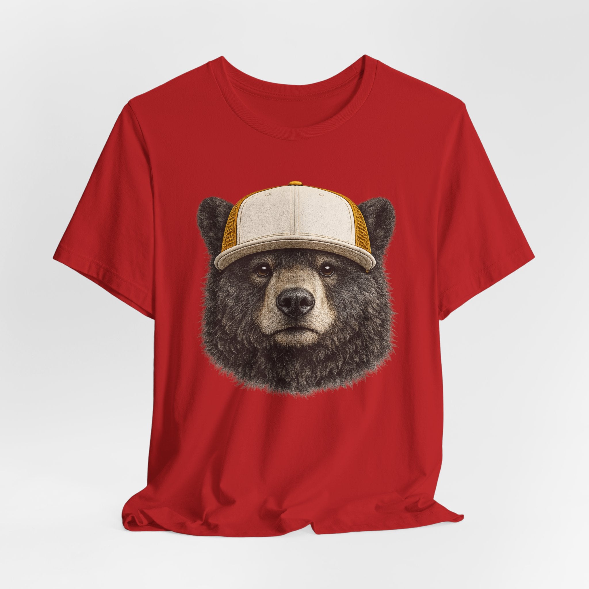 Black Bear in Trucker Hat