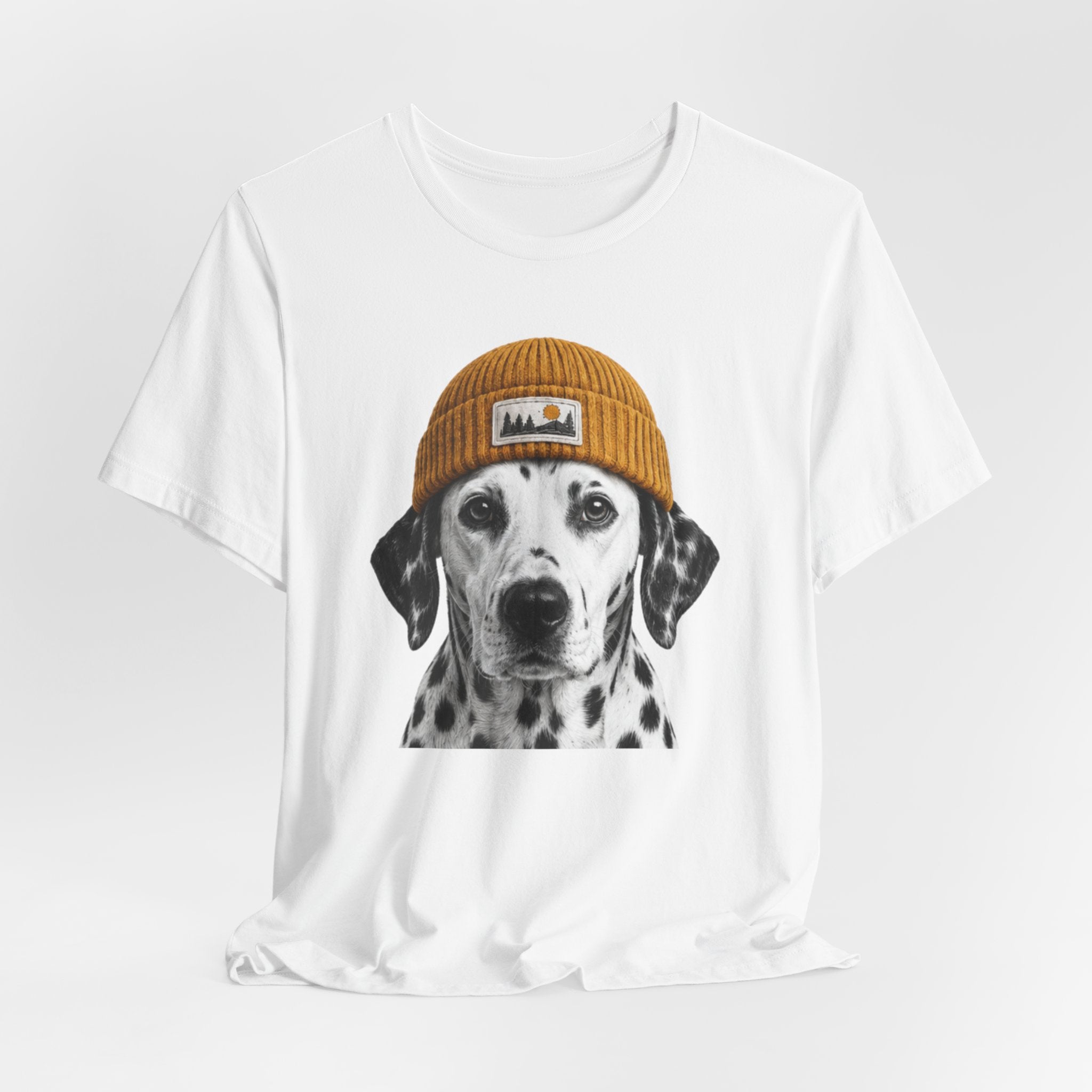 Dalmatian in a Beanie