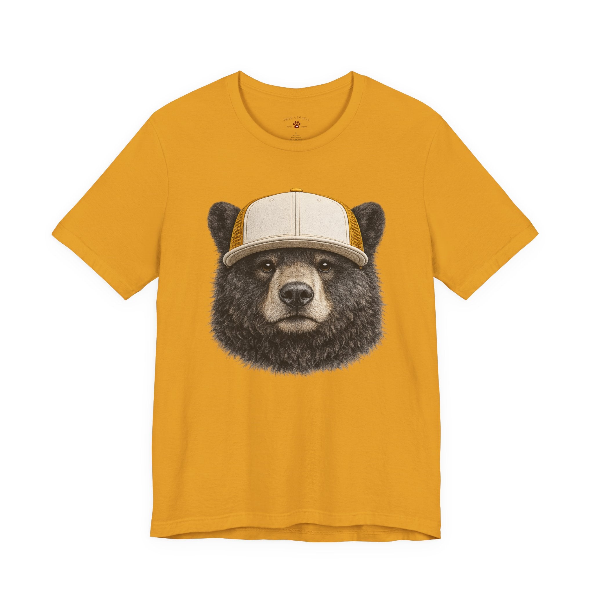 Black Bear in Trucker Hat