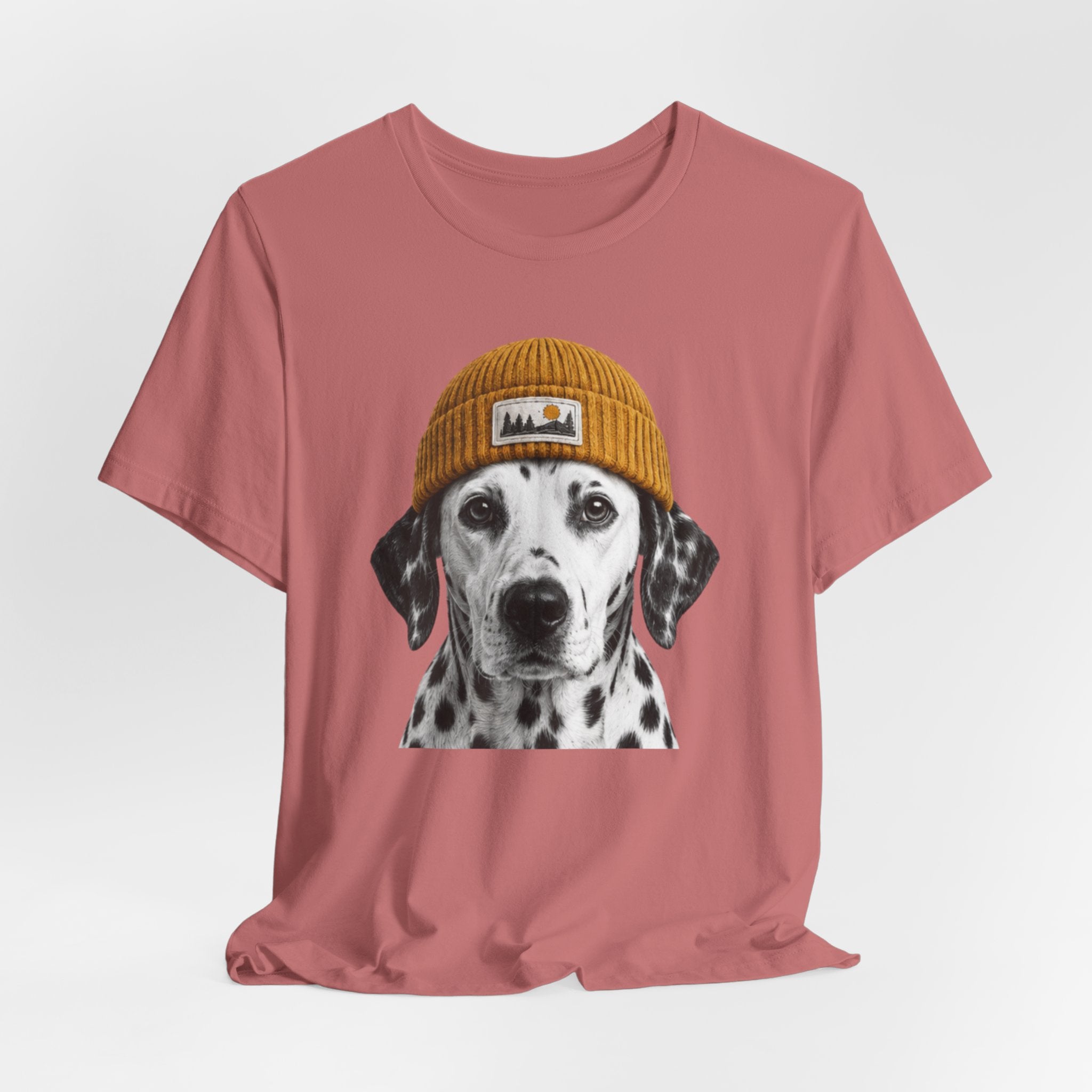 Dalmatian in a Beanie