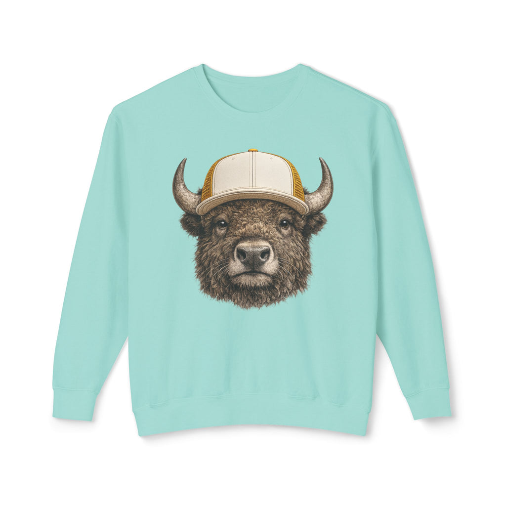 Trucker Hat Bison Sweatshirt