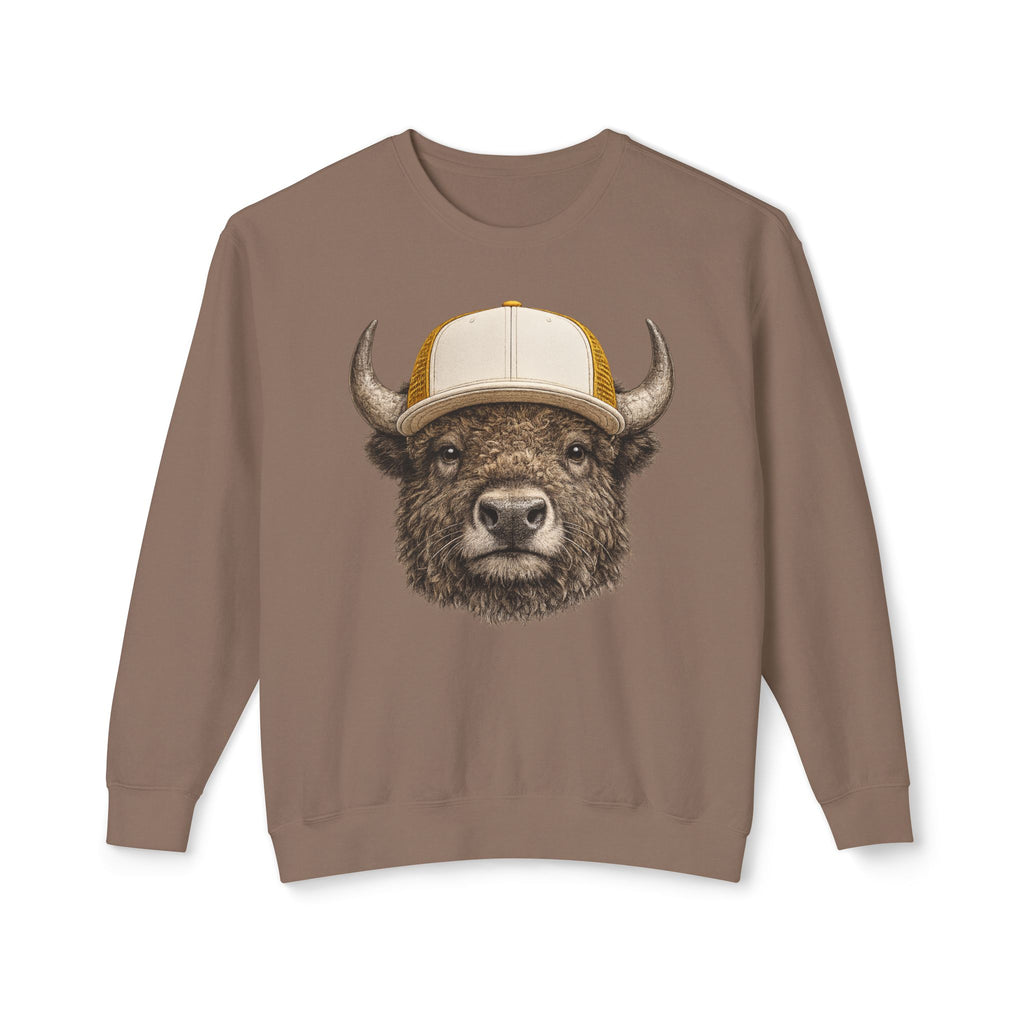 Trucker Hat Bison Sweatshirt