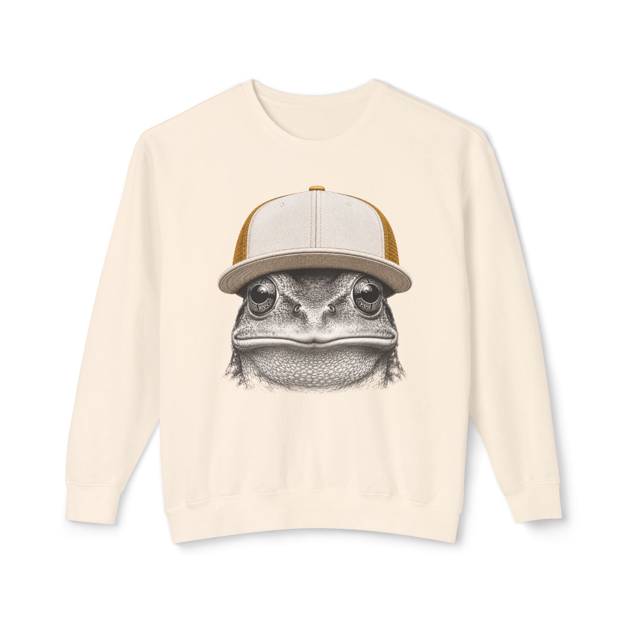 Trucker Hat Frog Sweatshirt