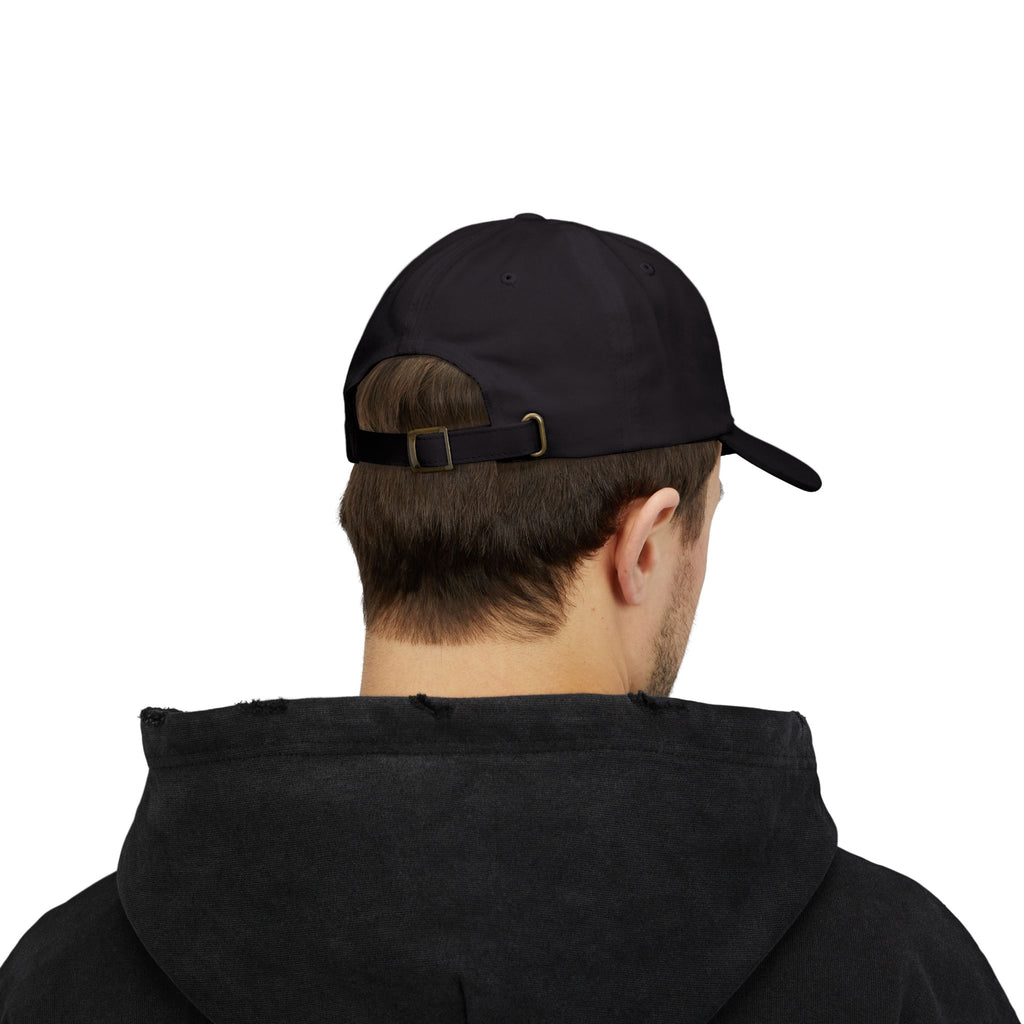 Rescue Dog Dad Hat | Embroidered Paw Print Baseball Cap