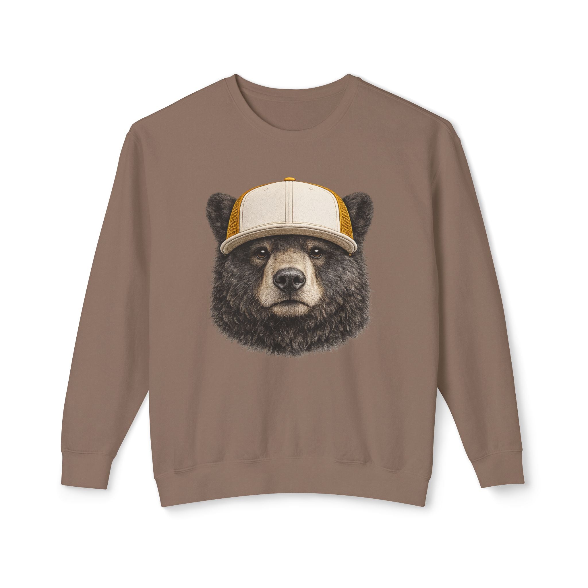 Trucker Hat Black Bear Sweatshirt