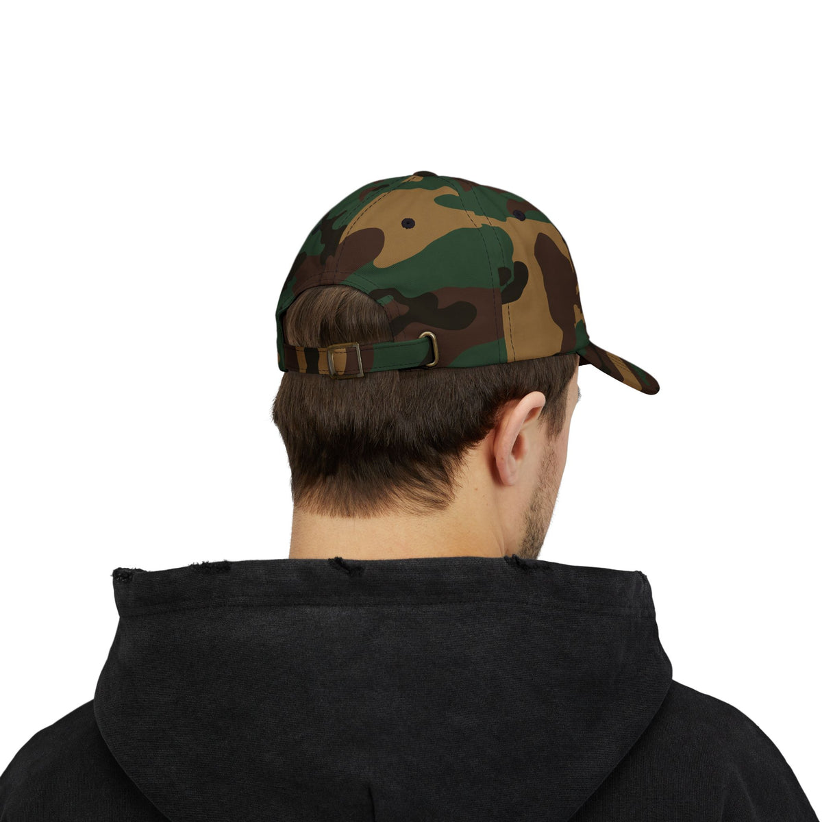 Rescue Dog Dad Hat | Embroidered Paw Print Baseball Cap