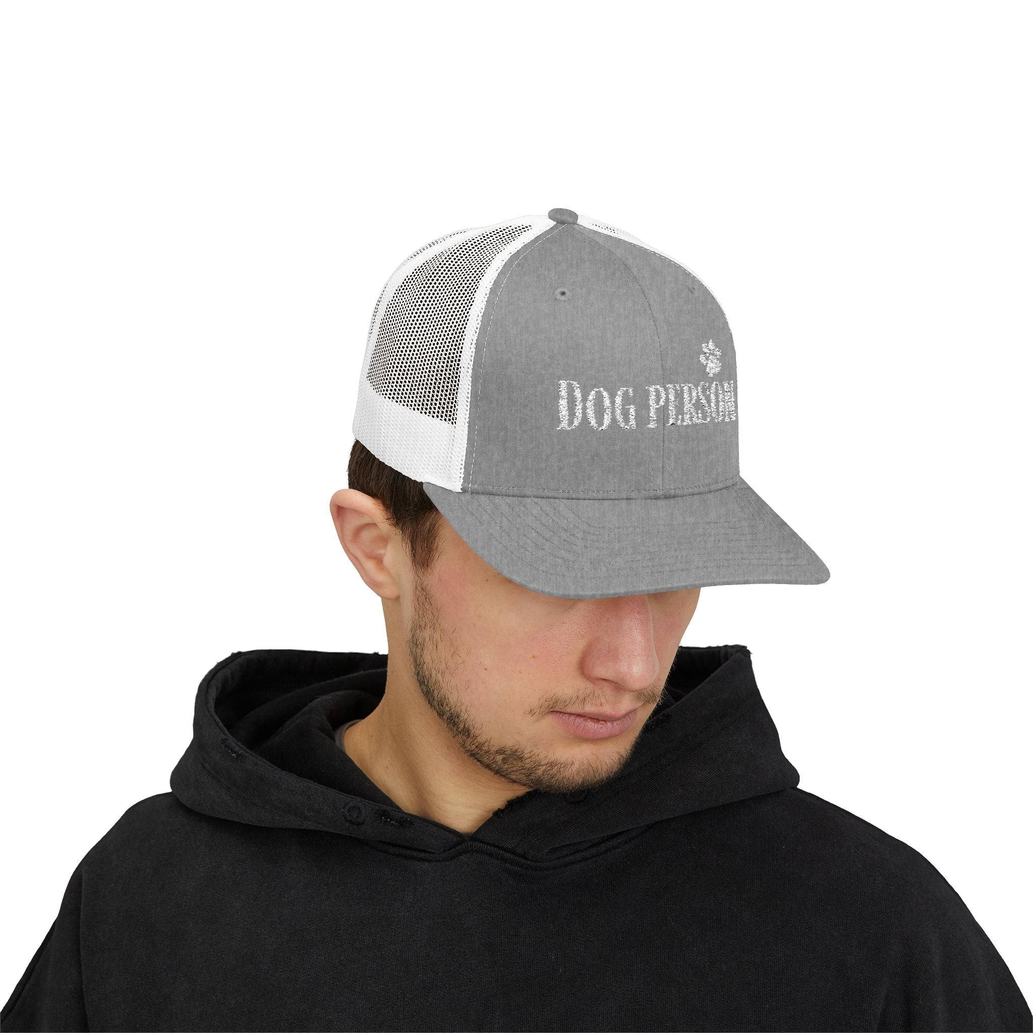 Trucker Cap — "Dog Person"  Snapback