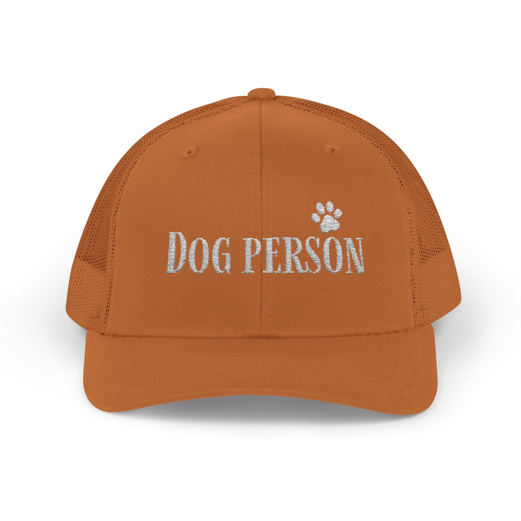 Trucker Cap — "Dog Person"  Snapback