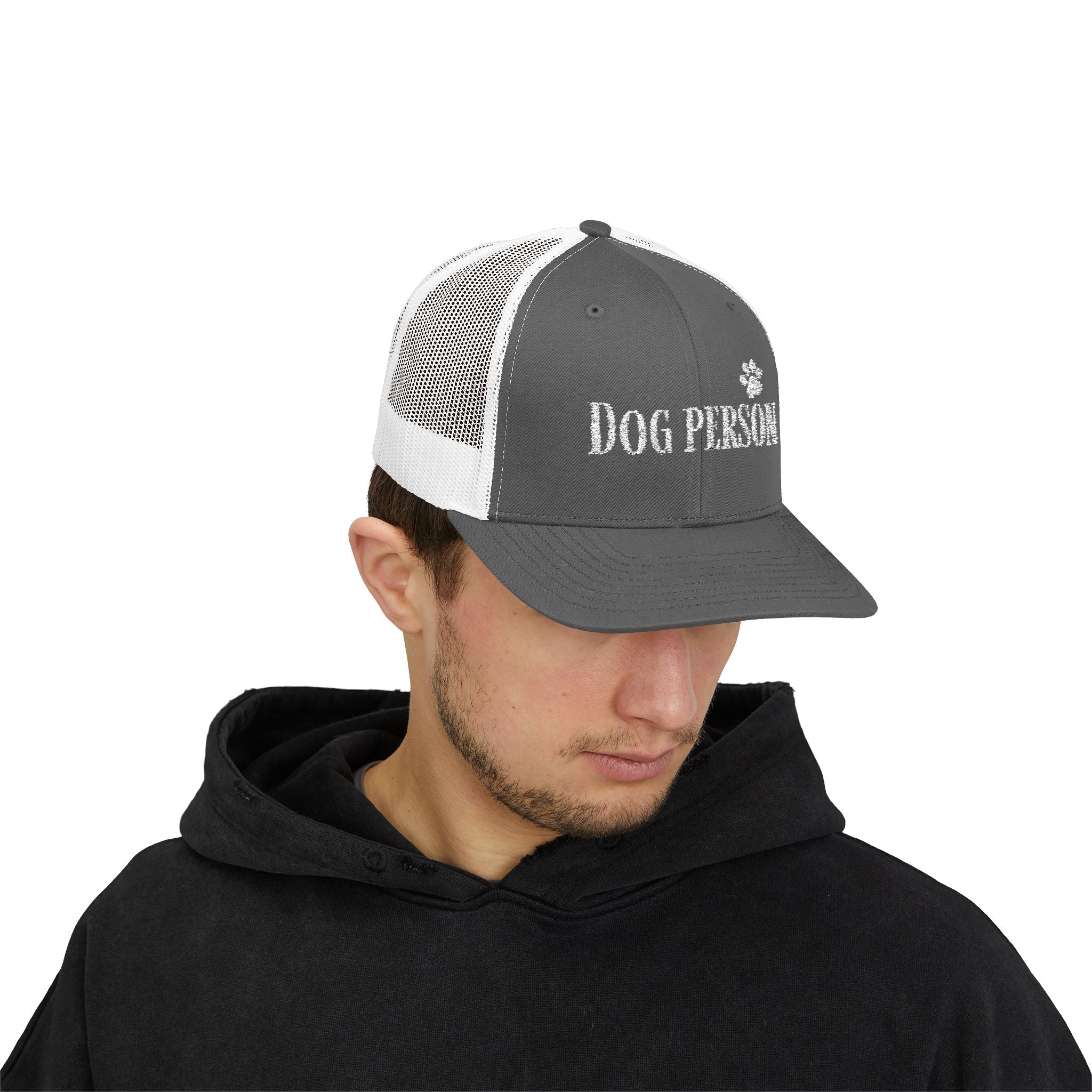 Trucker Cap — "Dog Person"  Snapback