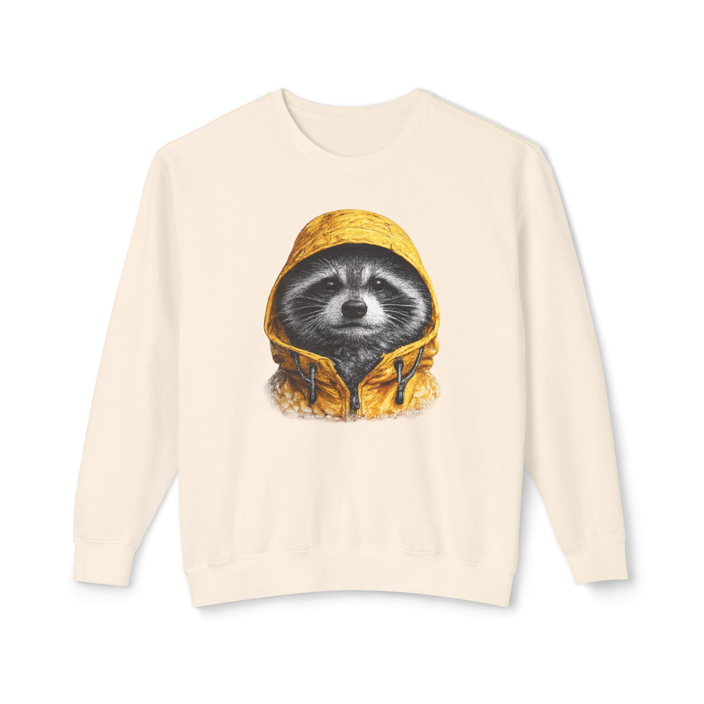 Raincoat Raccoon Sweatshirt