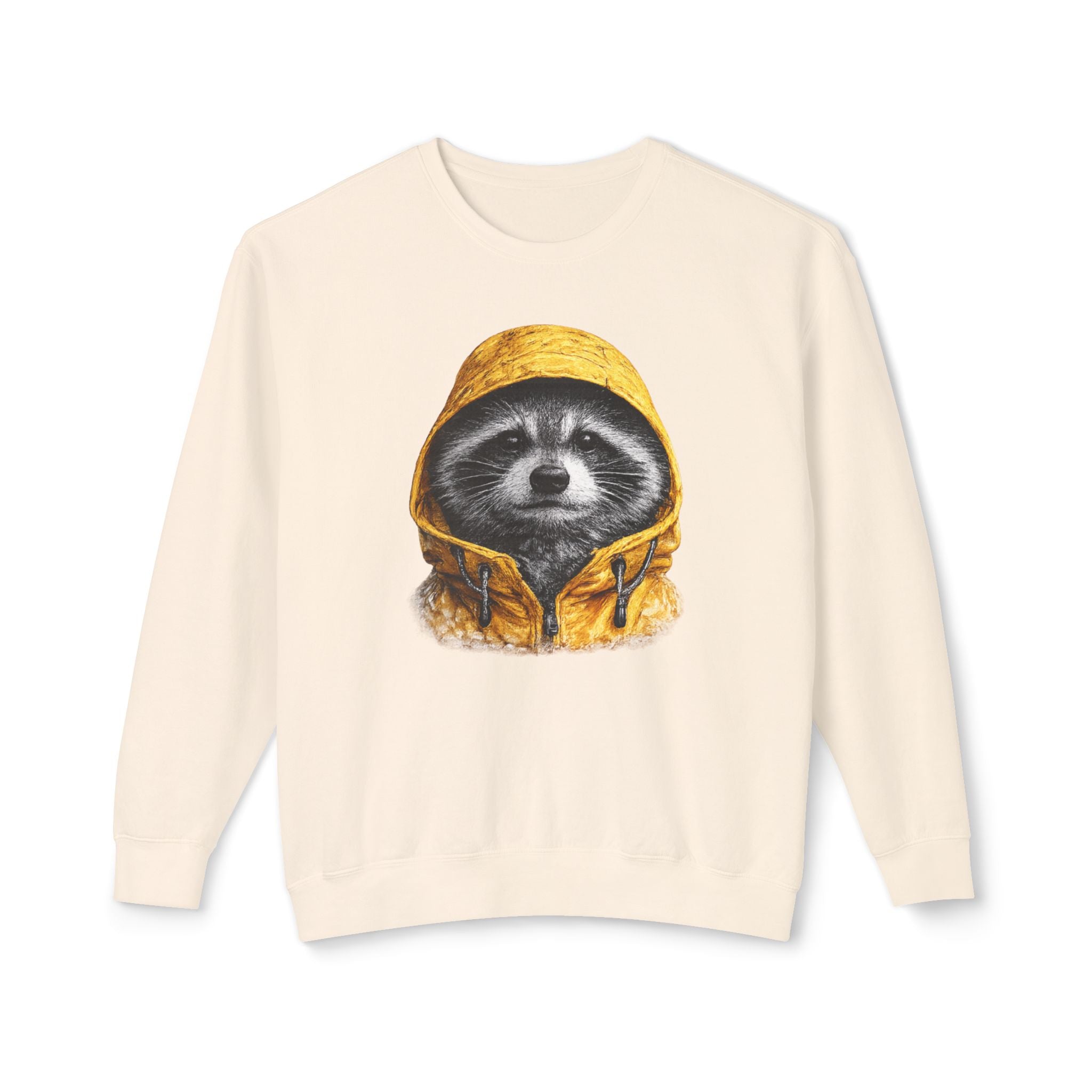 Raincoat Raccoon Sweatshirt