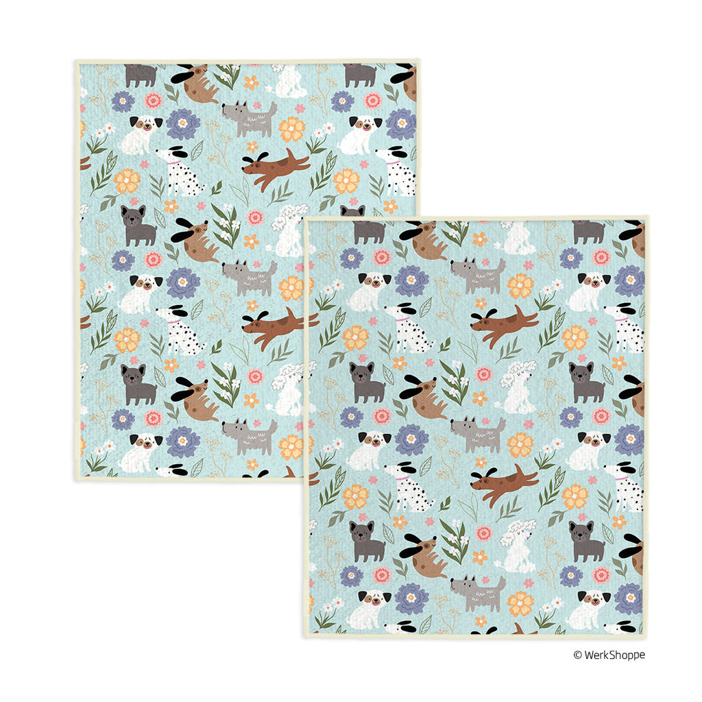 Dog Floral Pet Drying Towel