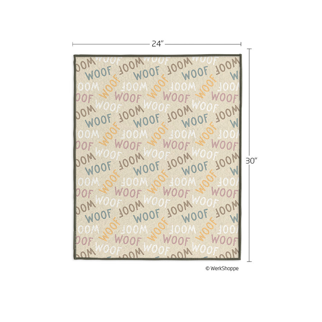 Woof Woof Pet Drying Towel