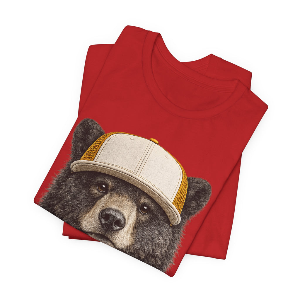Black Bear in Trucker Hat